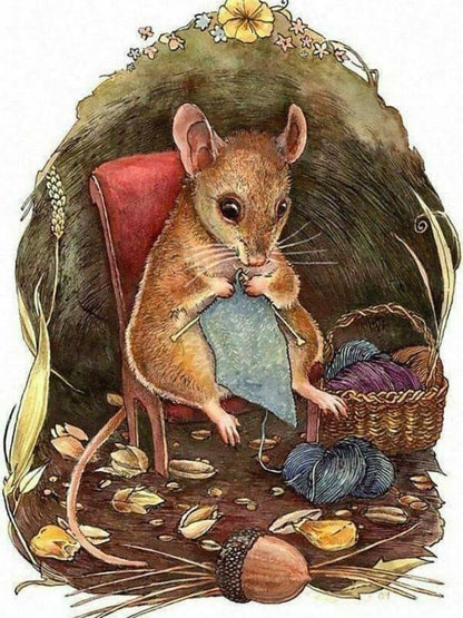 Mouse Rat | Diamond Painting