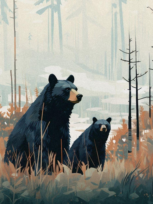 Black Bear | Diamond Painting