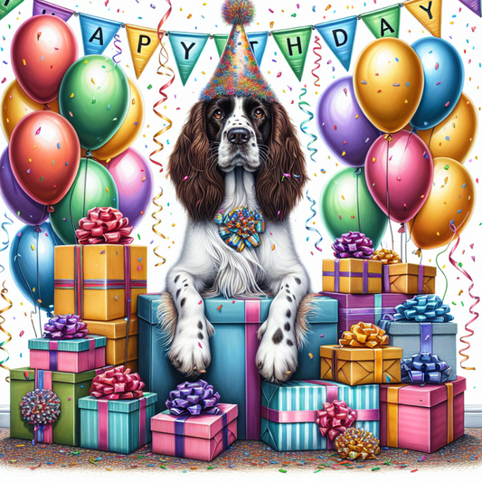 English Springer Spaniel Dog | Diamond Painting