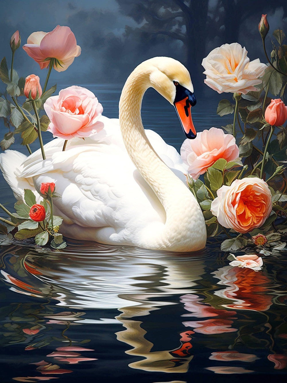 Swan | Diamond Painting