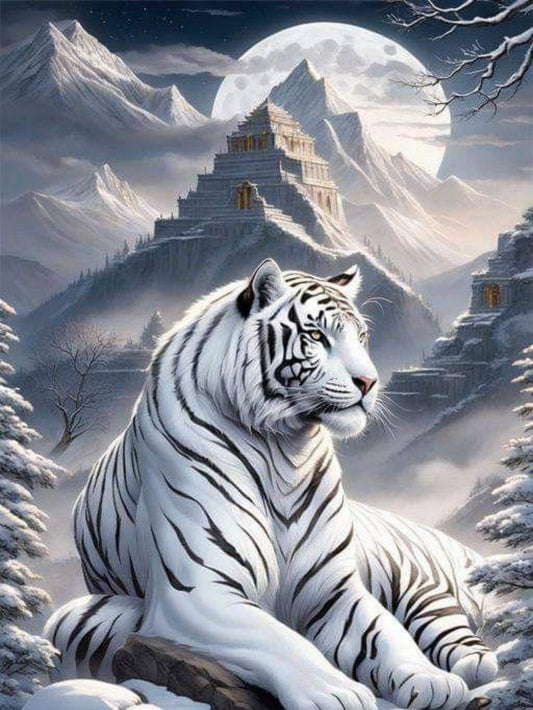 White Tiger | Diamond Painting