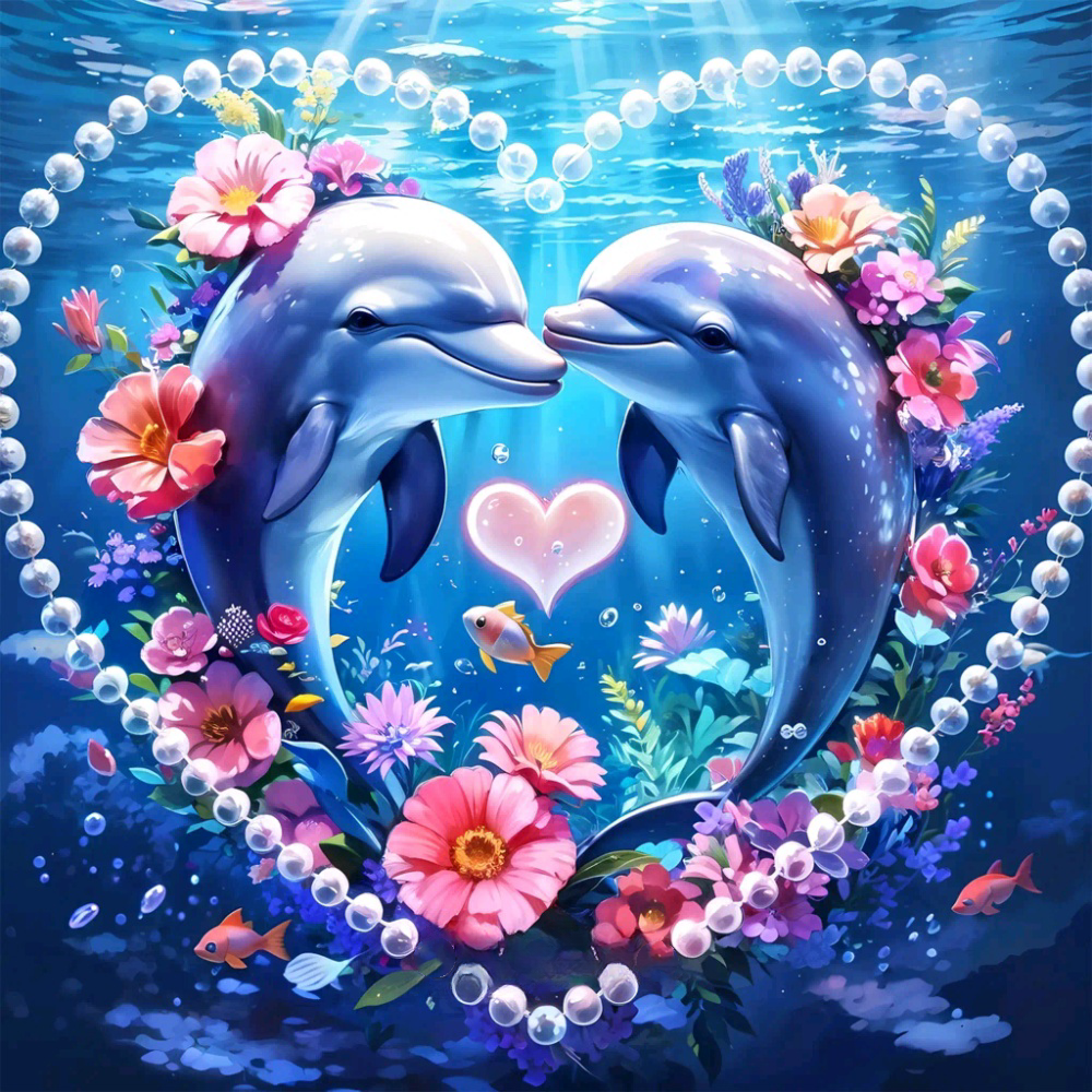 Dolphin | Diamond Painting