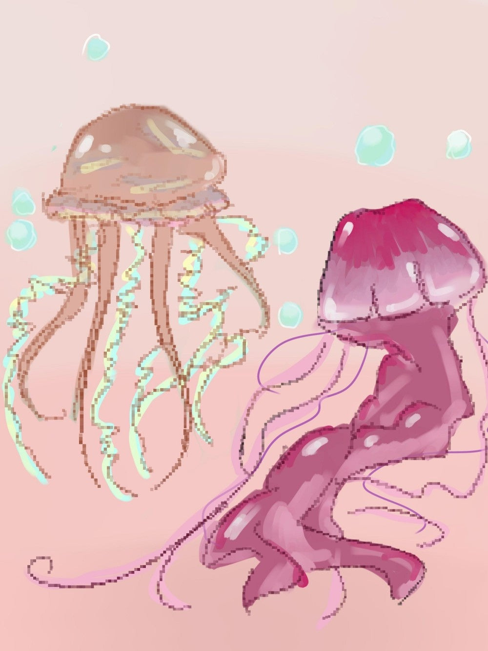 Jellyfish | Diamond Painting