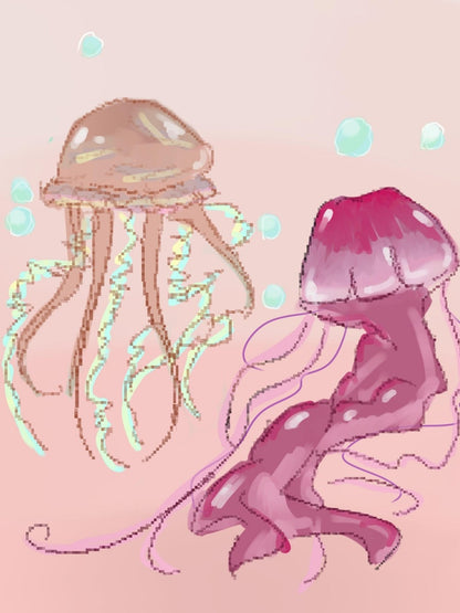 Jellyfish | Diamond Painting