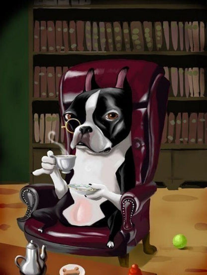 Boston Terrier Dog | Diamond Painting