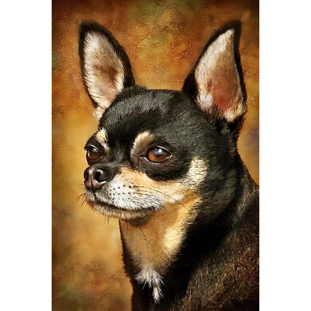 Smart Dog Chihuahua | Cross Stitch Embroidery