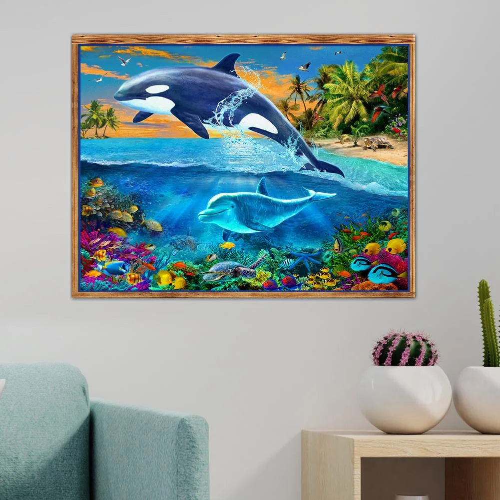 Dolphin | Diamond Painting