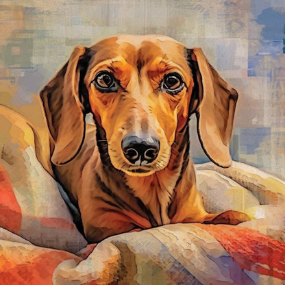 Dachshund Dog | Diamond Painting