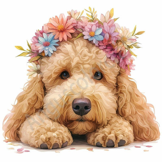 Goldendoodle Dog | Diamond Painting