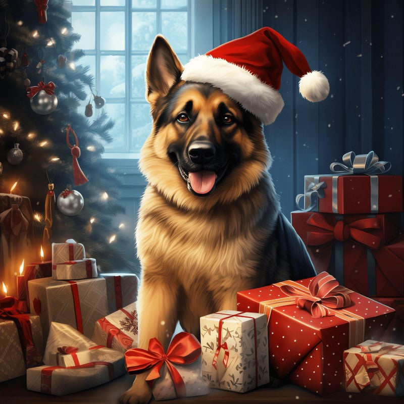 Dog German Shepherd | Diamond Painting