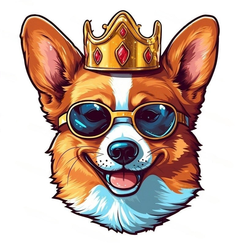 Corgi Dog | Diamond Painting