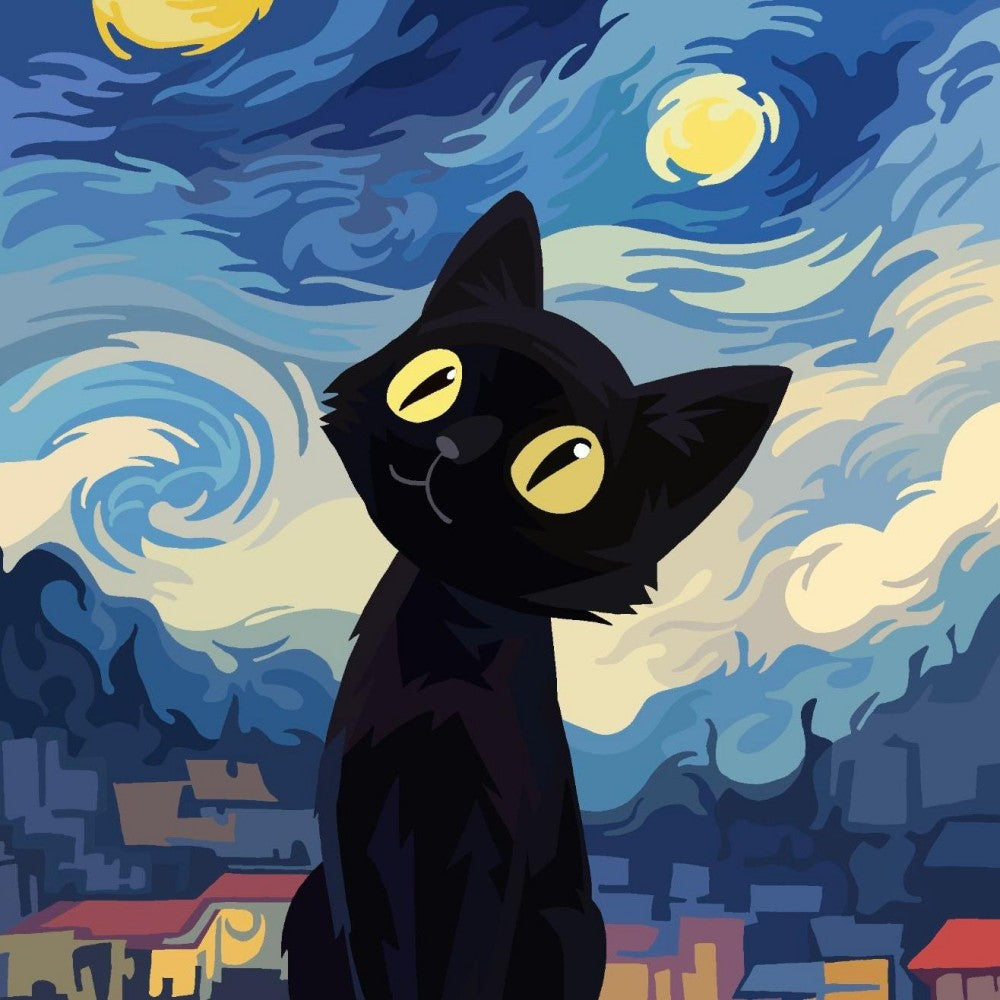 Black Cat | Diamond Painting