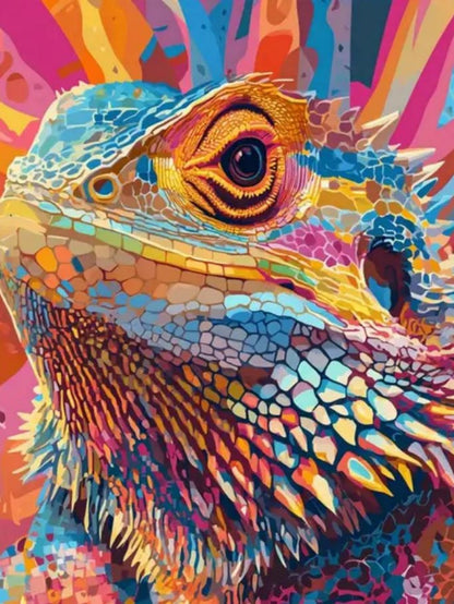 Bearded Dragon | Diamond Painting