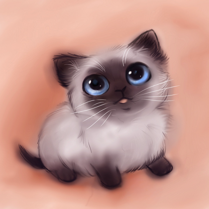 Siamese Cat | Diamond Painting
