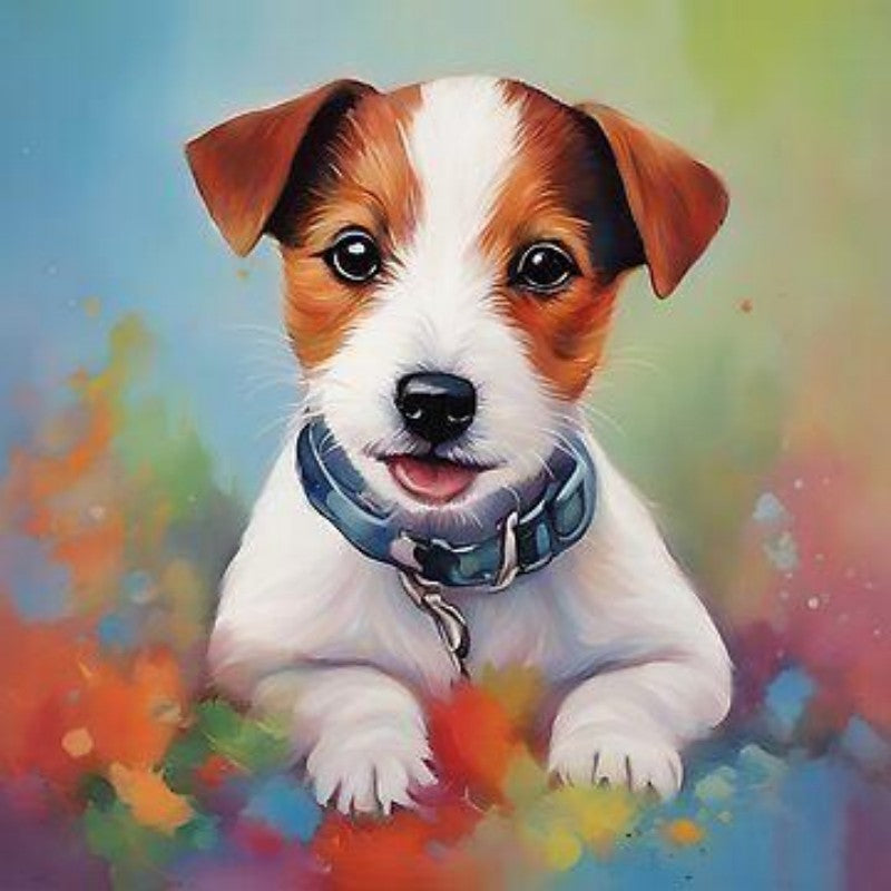 Dog Jack Russell | Diamond Painting