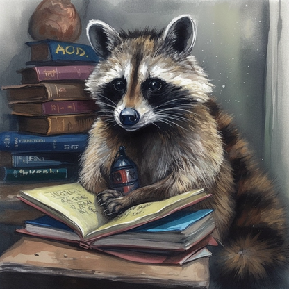 Raccoon | Diamond Painting