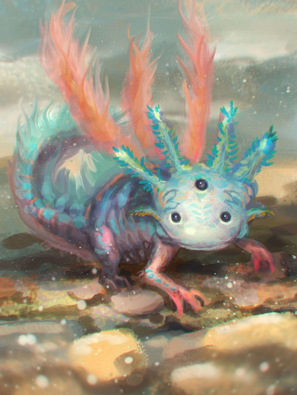 Axolotl | Diamond Painting