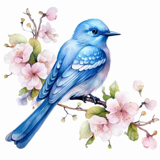 Birds and Flowers | Diamond Painting