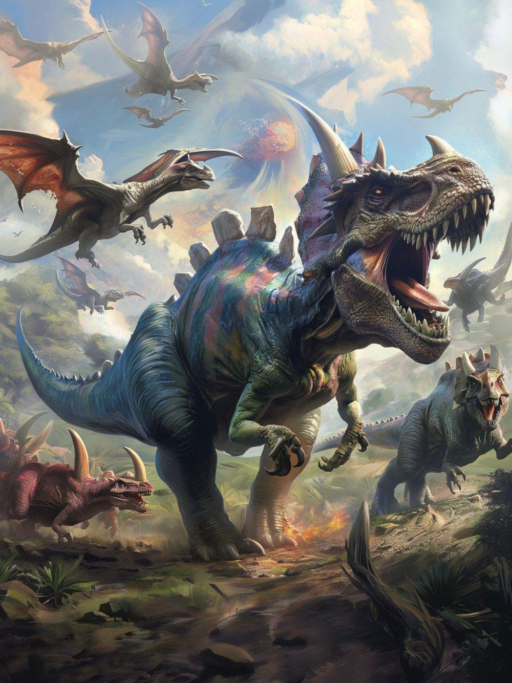 Dinosaur | Diamond Painting