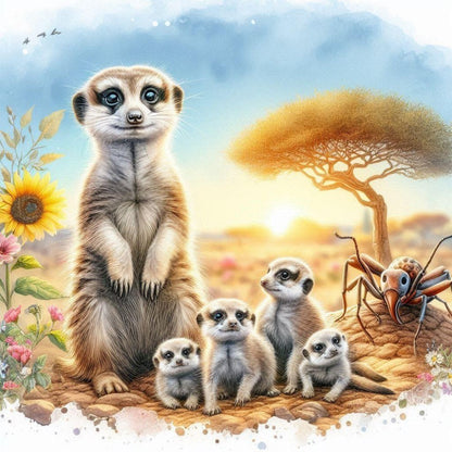Meerkat | Diamond Painting