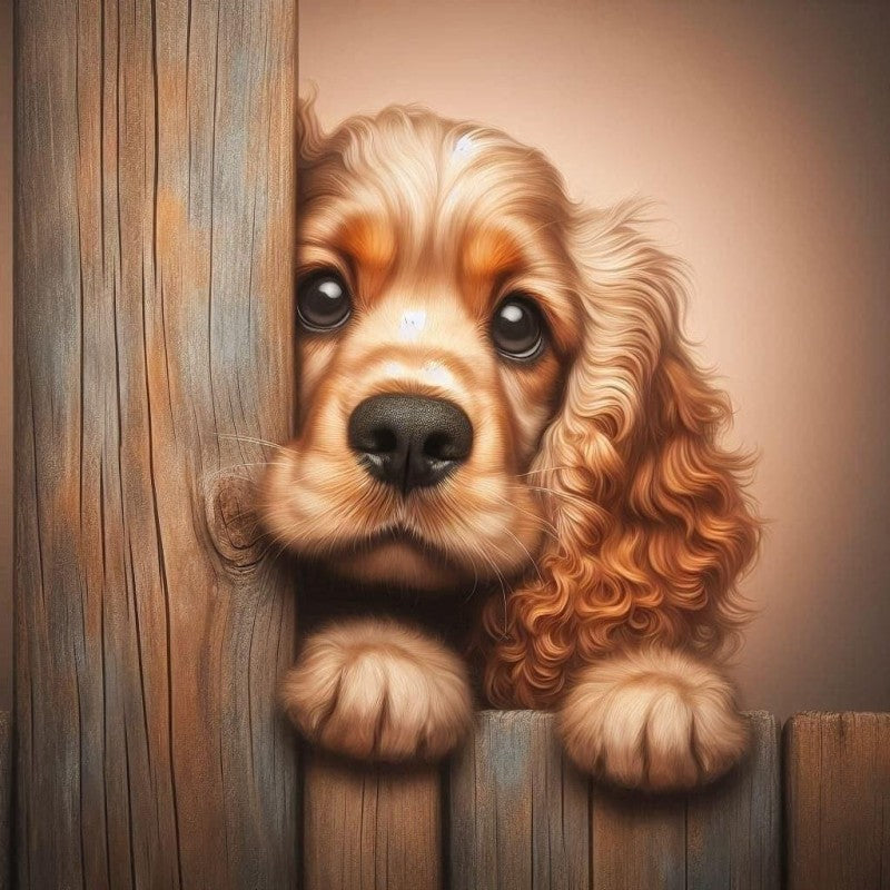 Cocker Spaniel Dog | Diamond Painting