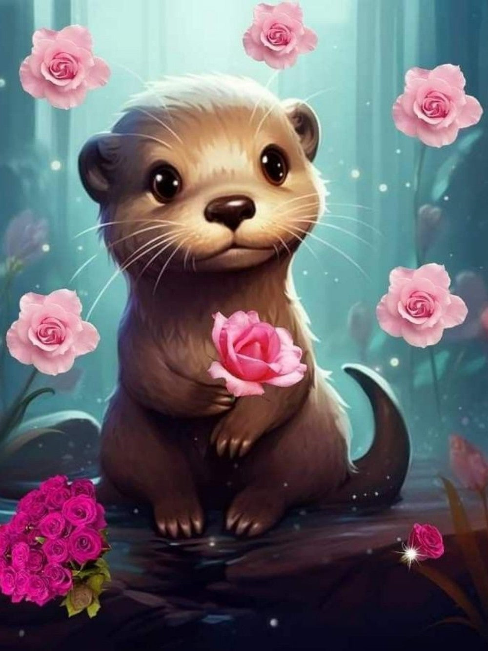 Otter | Diamond Painting