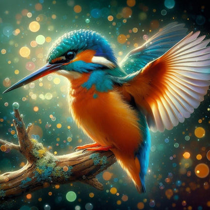 Kingfisher | Diamond Painting