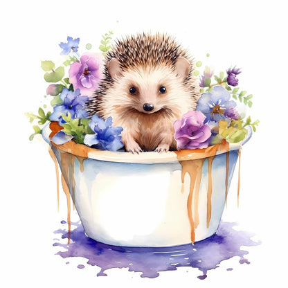 Hedgehog | Diamond Painting
