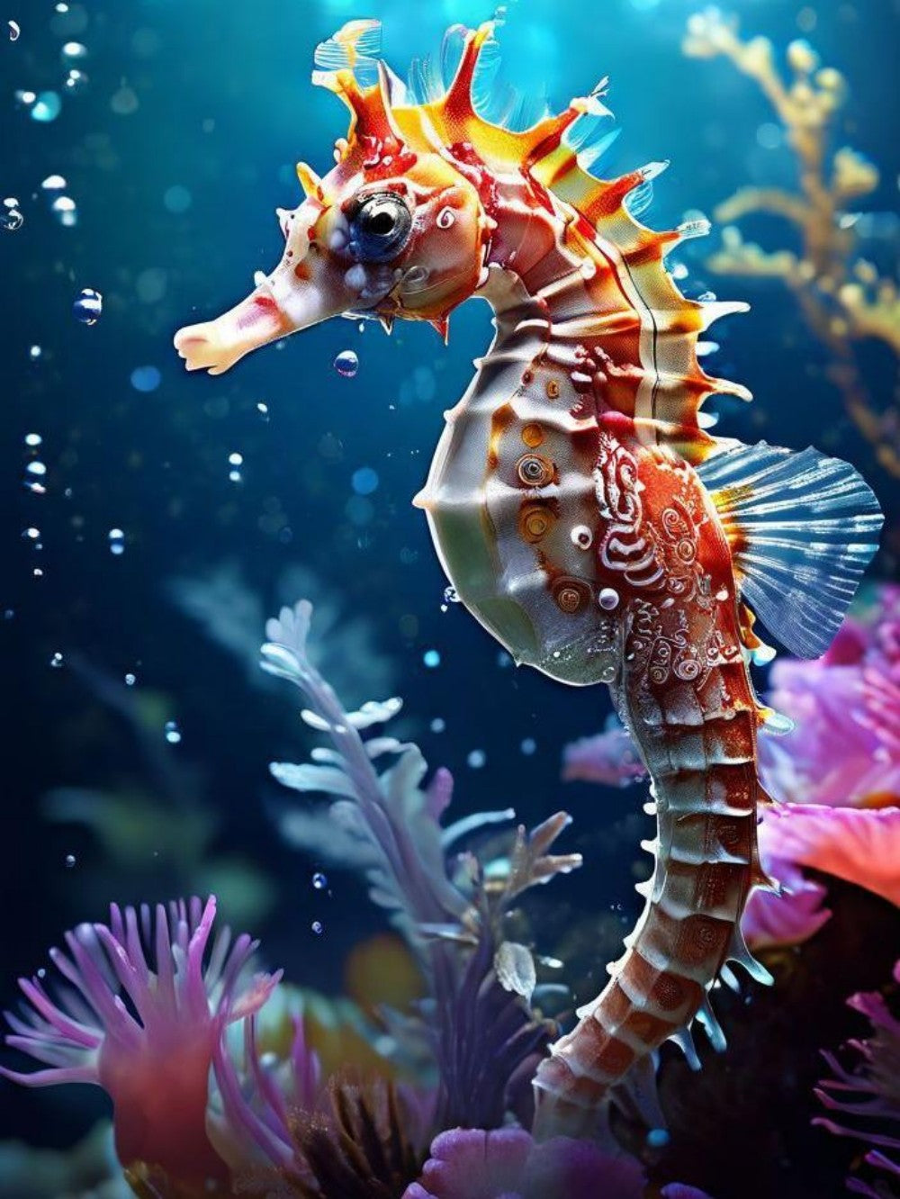 Seahorse | Diamond Painting