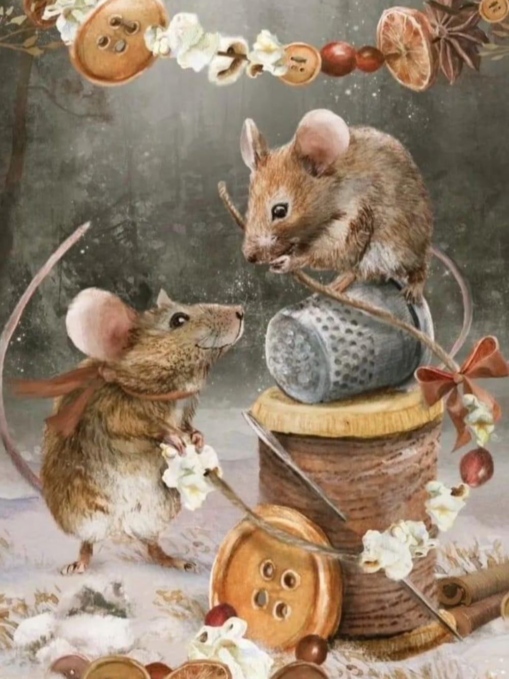 Mouse Rat | Diamond Painting