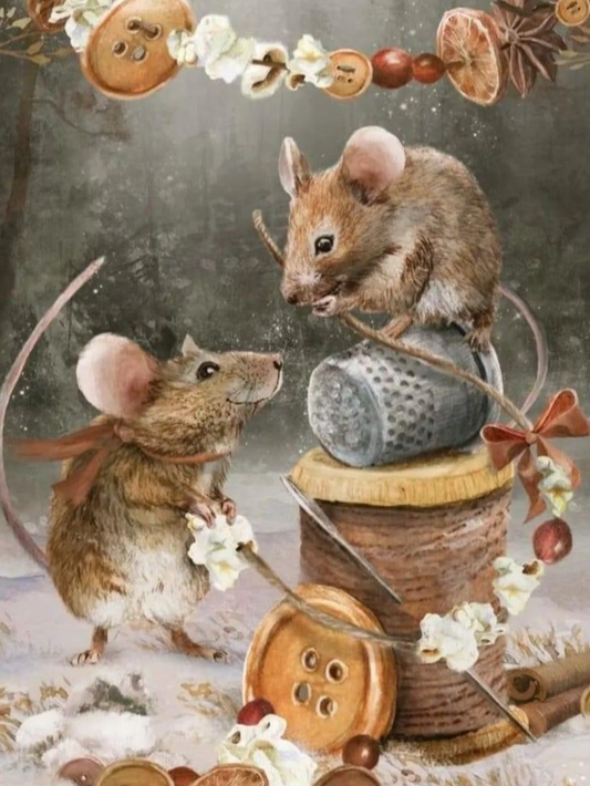 Mouse Rat | Diamond Painting