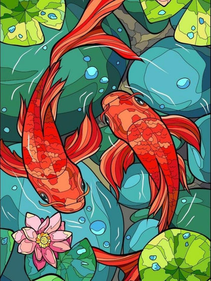 Koi Fish | Diamond Painting