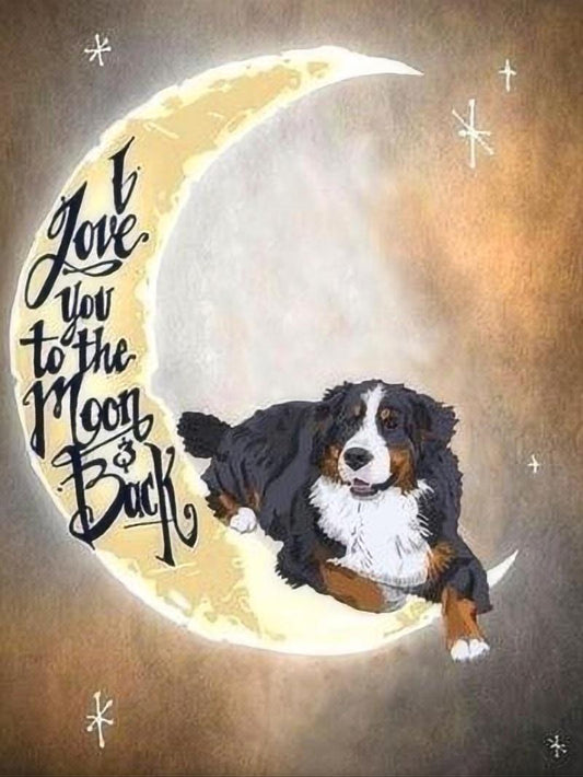 Bernese Mountain Dog | Diamond Painting
