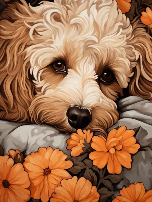 Labradoodle Dog | Diamond Painting