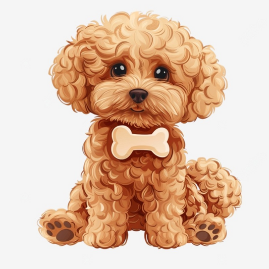 Poodle Dog | Diamond Painting