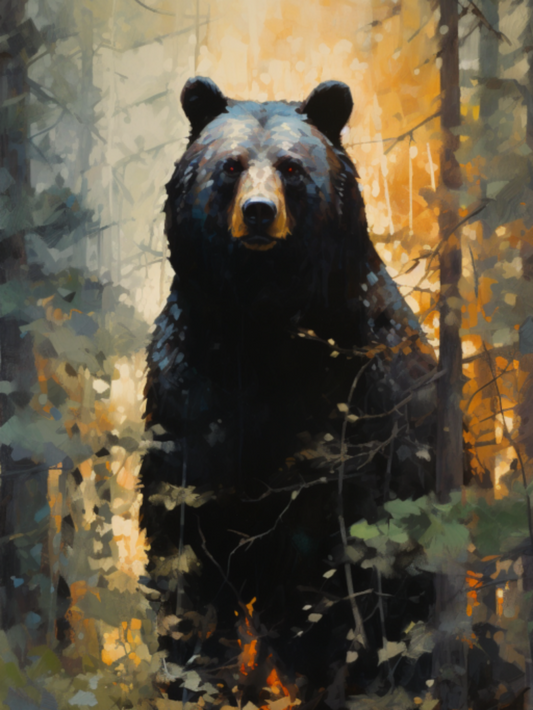 Black Bear | Diamond Painting