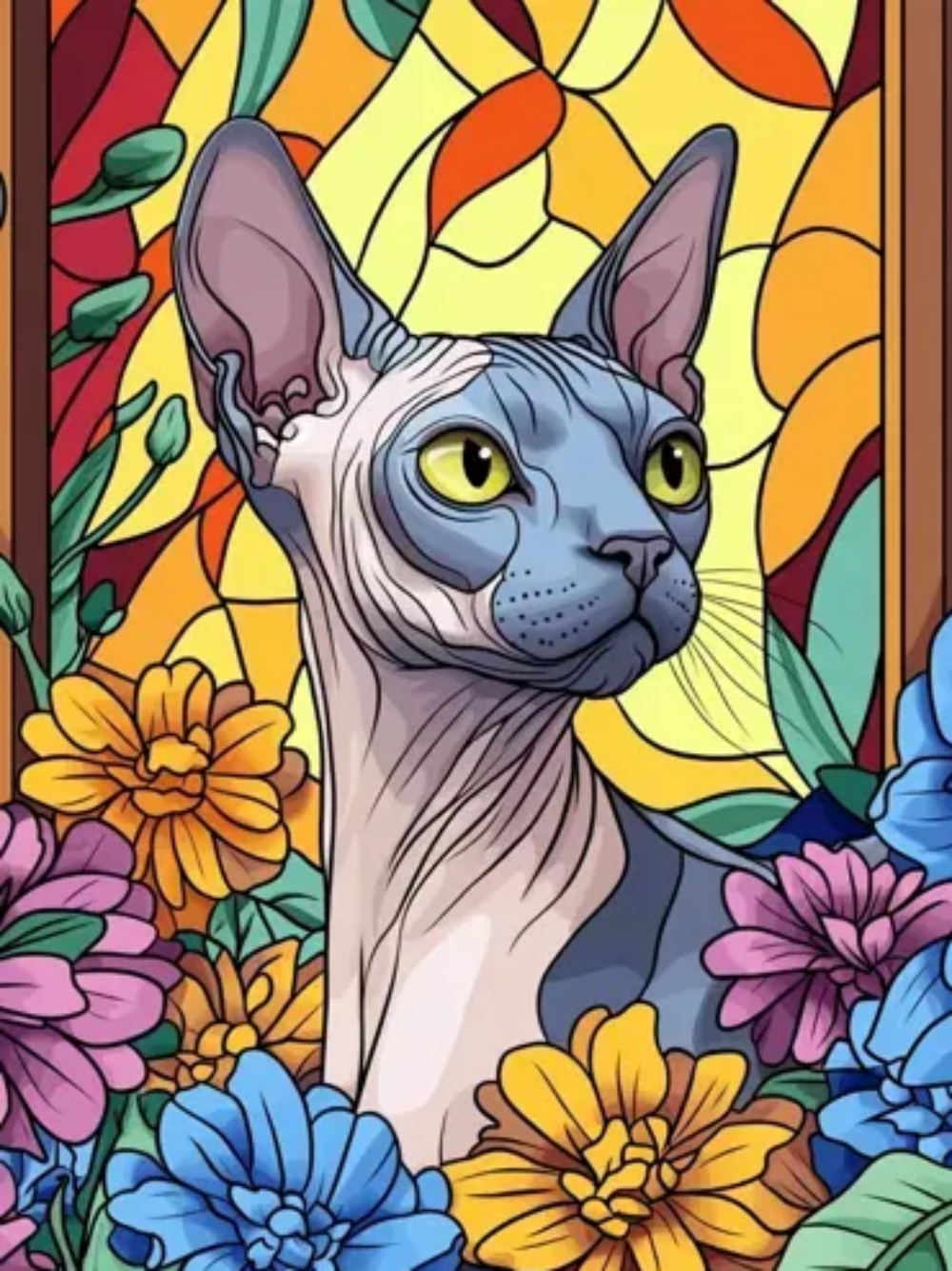 Sphynx Cat  | Diamond Painting