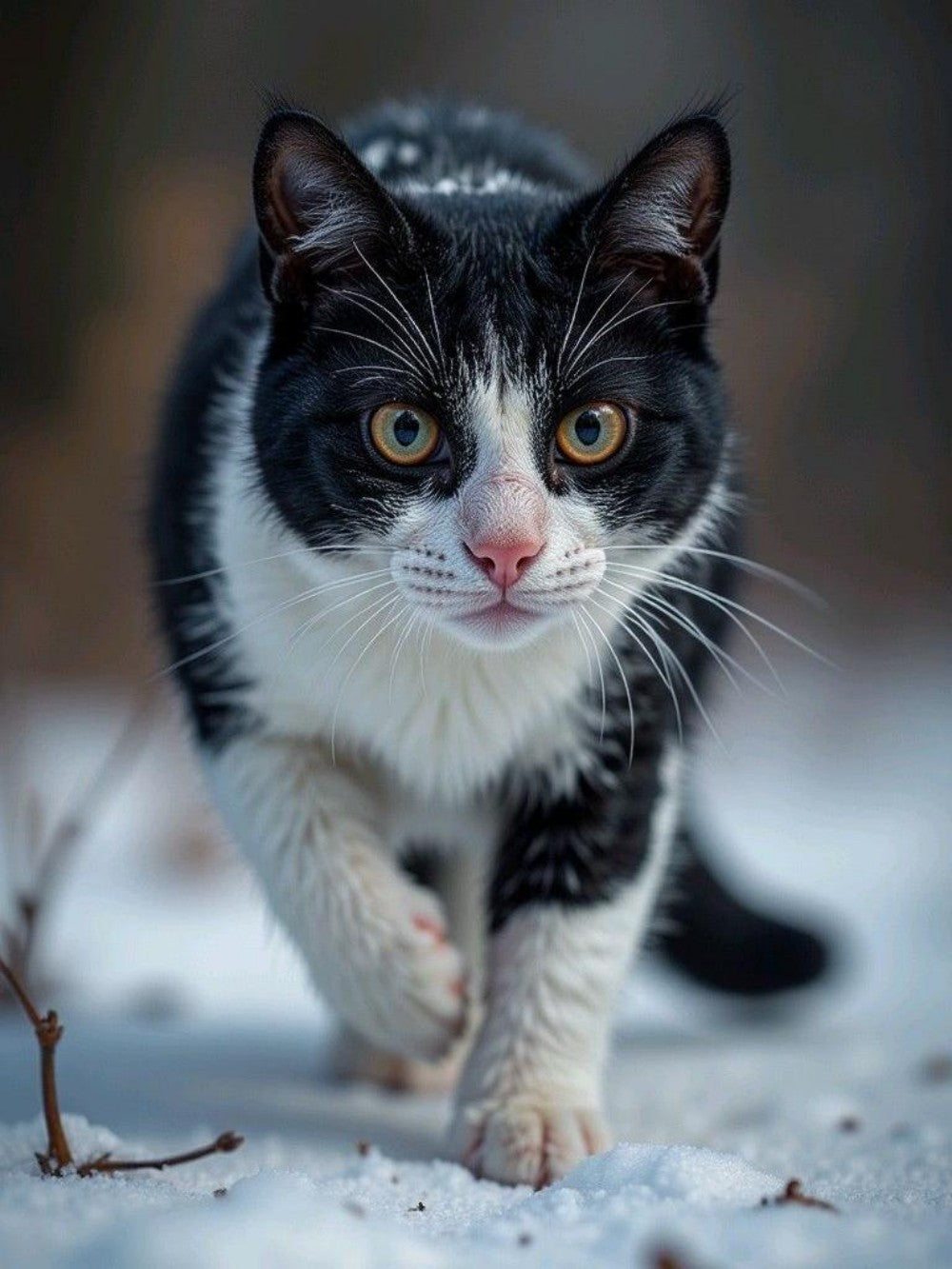 Tuxedo Cat  | Diamond Painting