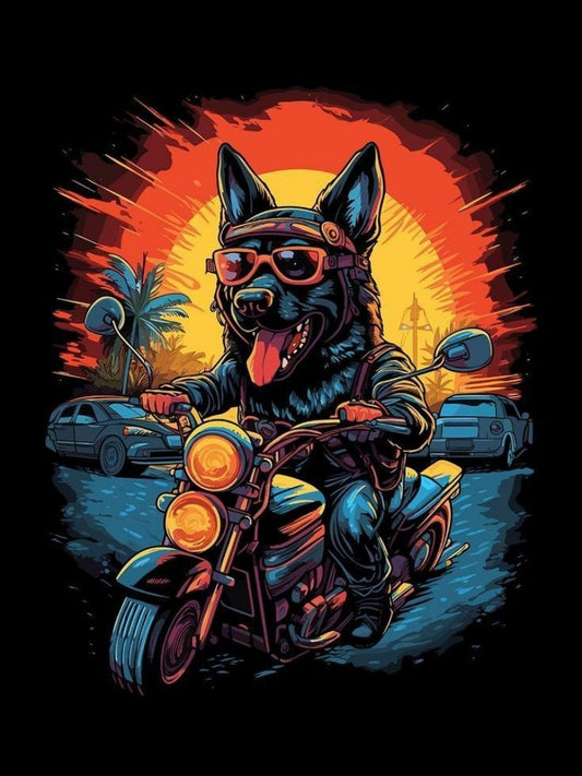 Dog German Shepherd | Diamond Painting
