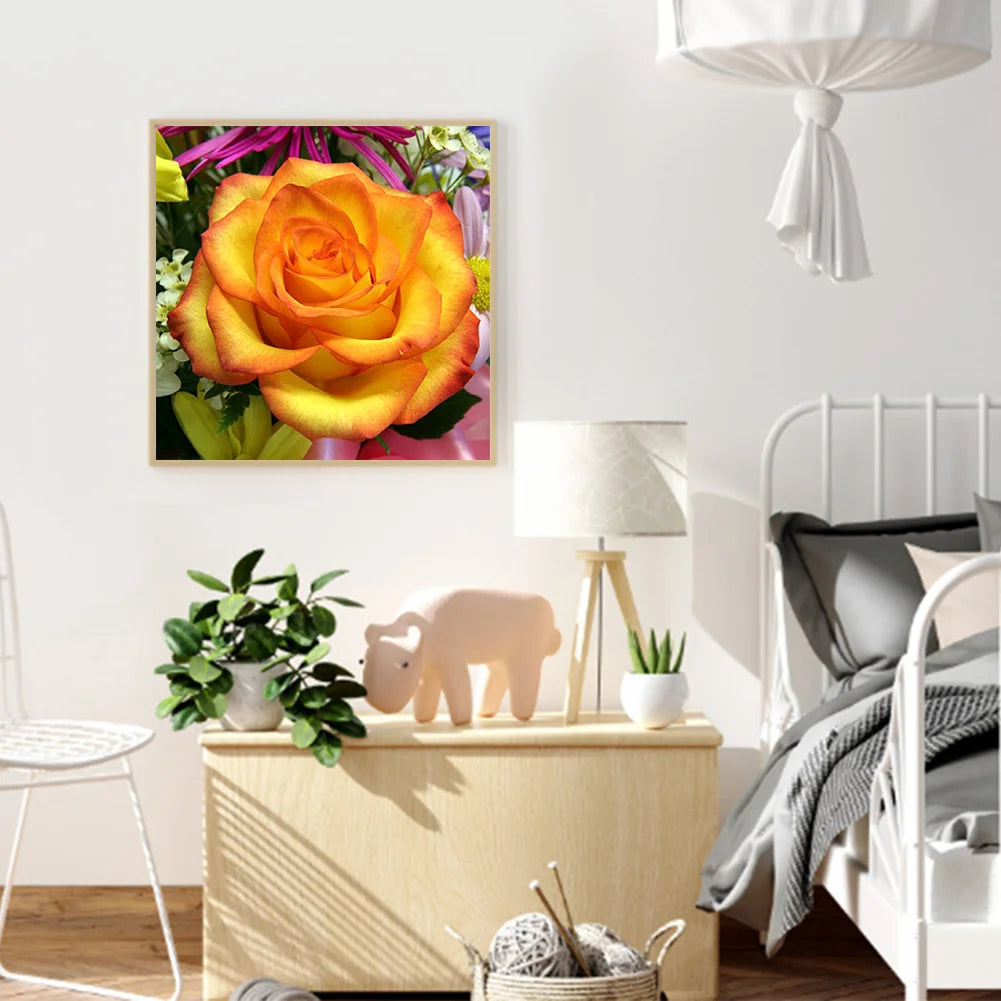 Yellow Flower | Diamond Painting