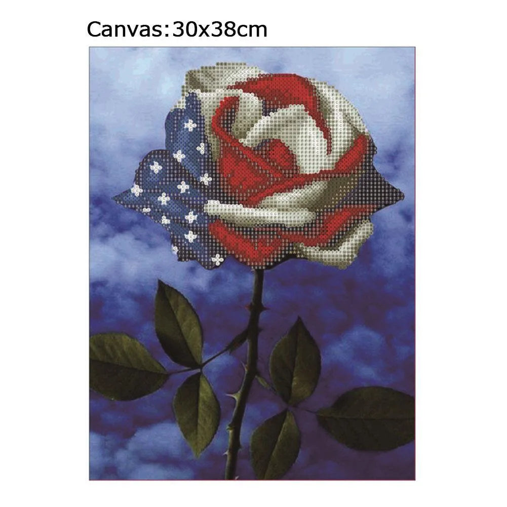 Flag Flower | Diamond Painting