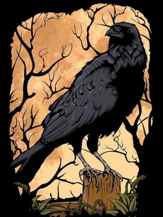 Crow | Diamond Painting