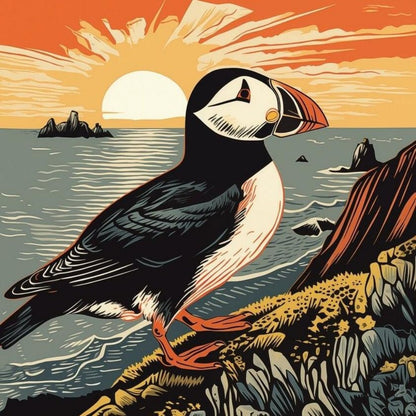 Puffin | Diamond Painting