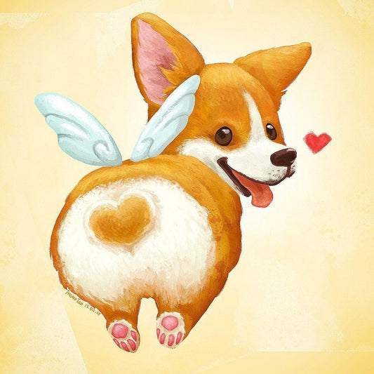 Corgi Dog | Diamond Painting