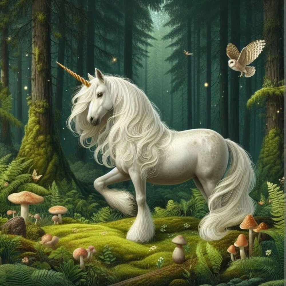 Unicorn | Diamond Painting