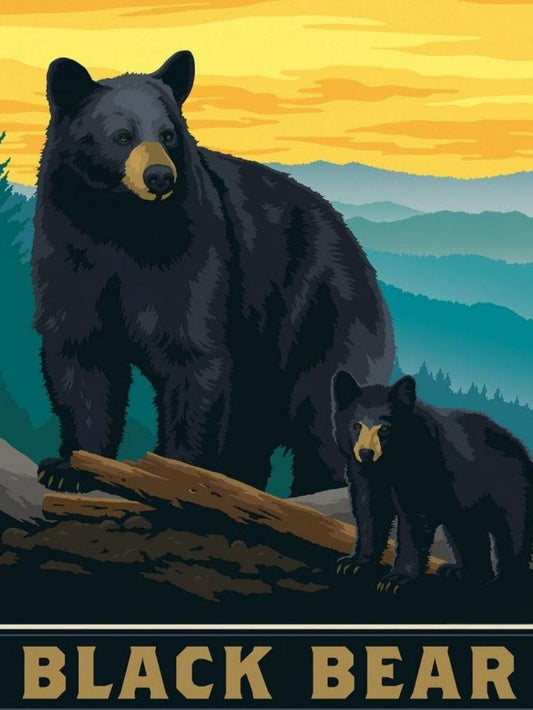 Black Bear | Diamond Painting