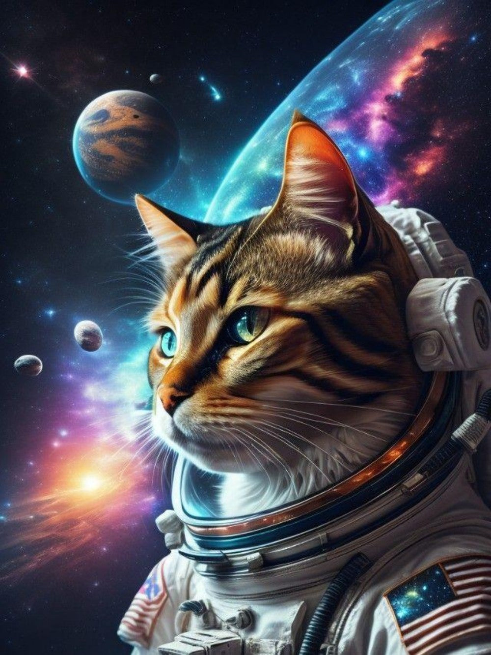 Cats in Space | Diamond Painting