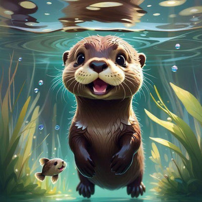 Otter | Diamond Painting