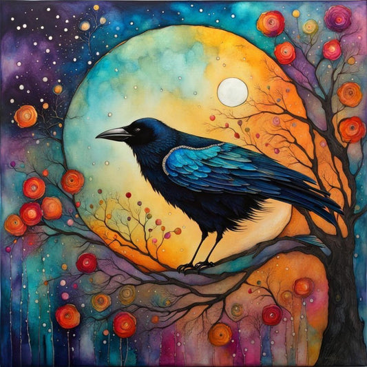 Crow | Diamond Painting