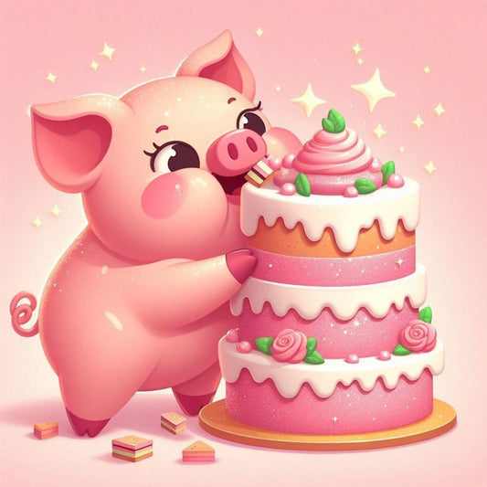 Pig | Diamond Painting